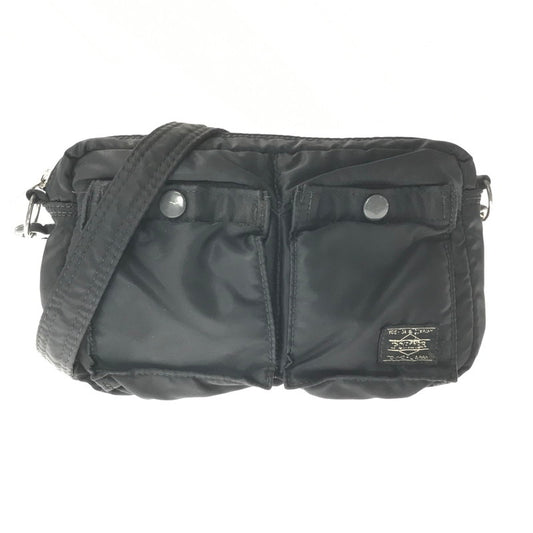 【中古品】【メンズ】 PORTER ポーター TANKER タンカー SHOULDER BAG ショルダーバッグ カバン 188-261017-na-04-tagh カラー：ブラック 万代Net店