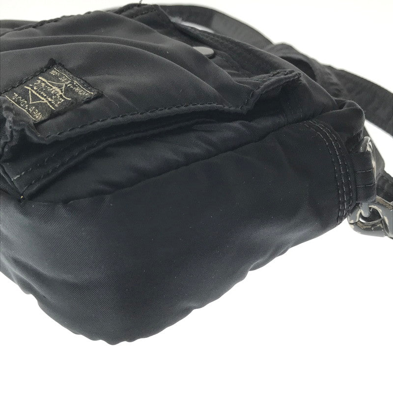 【中古品】【メンズ】 PORTER ポーター TANKER タンカー SHOULDER BAG ショルダーバッグ カバン 188-261017-na-04-tagh カラー：ブラック 万代Net店