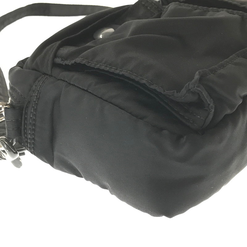 【中古品】【メンズ】 PORTER ポーター TANKER タンカー SHOULDER BAG ショルダーバッグ カバン 188-261017-na-04-tagh カラー：ブラック 万代Net店