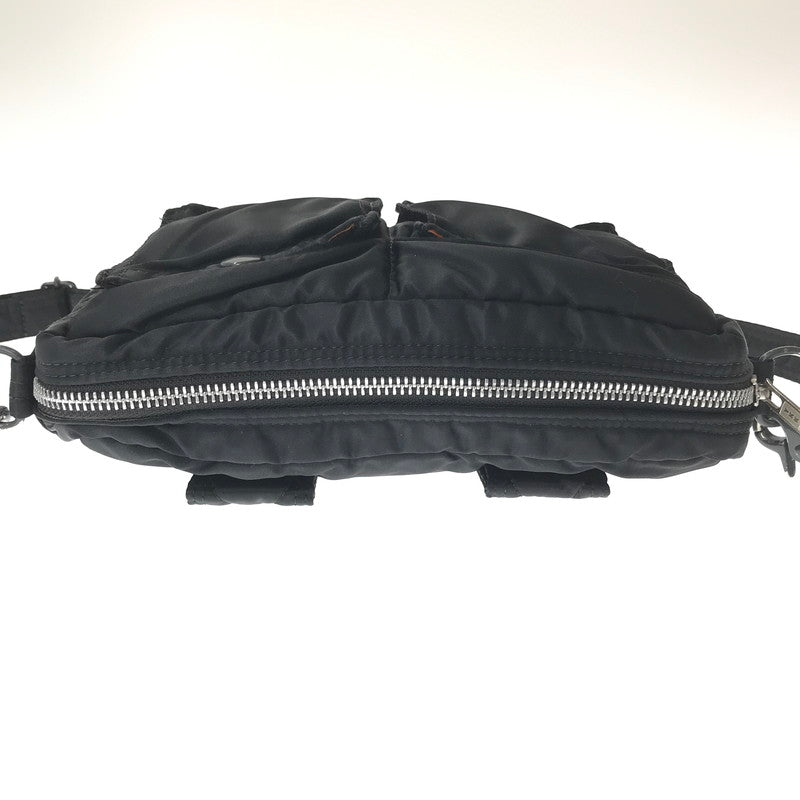 【中古品】【メンズ】 PORTER ポーター TANKER タンカー SHOULDER BAG ショルダーバッグ カバン 188-261017-na-04-tagh カラー：ブラック 万代Net店
