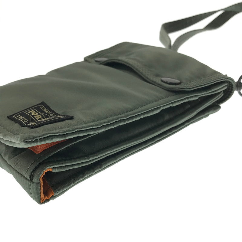 【中古美品】【メンズ】 PORTER ポーター TANKER NAVIGATOR BAG 622-19843 タンカー ナビゲーターバッグ ショルダーバッグ カバン 188-261014-na-23-tagh カラー：SAGE GREEN 万代Net店