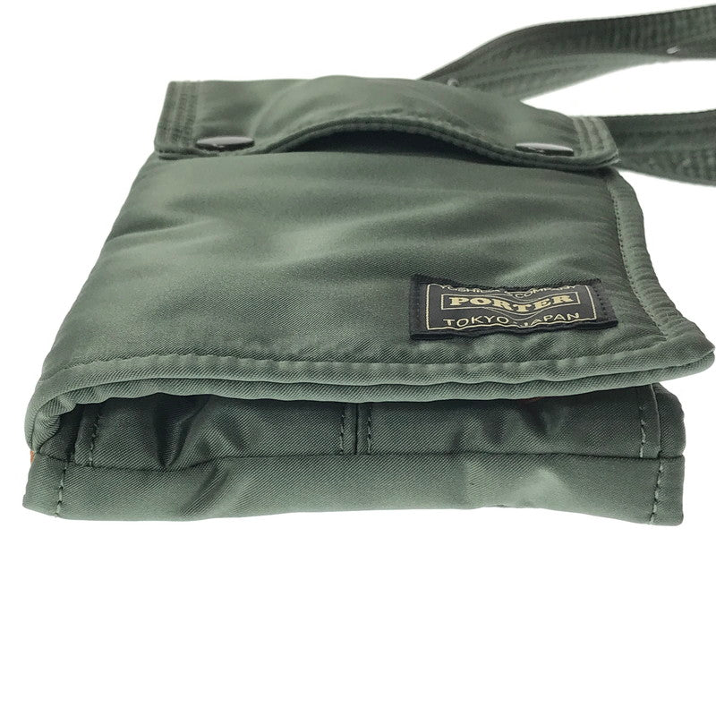 【中古美品】【メンズ】 PORTER ポーター TANKER NAVIGATOR BAG 622-19843 タンカー ナビゲーターバッグ ショルダーバッグ カバン 188-261014-na-23-tagh カラー：SAGE GREEN 万代Net店