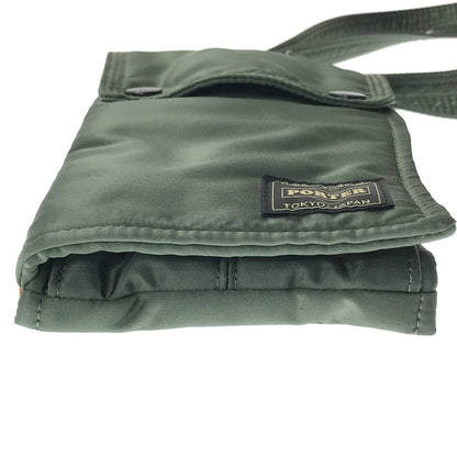 【中古美品】【メンズ】 PORTER ポーター TANKER NAVIGATOR BAG 622-19843 タンカー ナビゲーターバッグ ショルダーバッグ カバン 188-261014-na-23-tagh カラー：SAGE GREEN 万代Net店