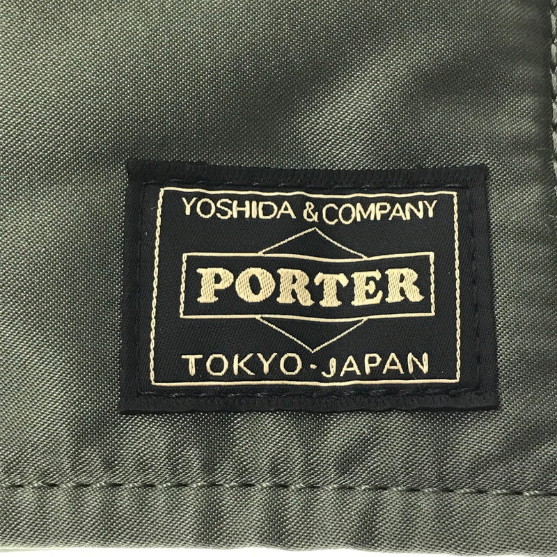 【中古美品】【メンズ】 PORTER ポーター TANKER NAVIGATOR BAG 622-19843 タンカー ナビゲーターバッグ ショルダーバッグ カバン 188-261014-na-23-tagh カラー：SAGE GREEN 万代Net店