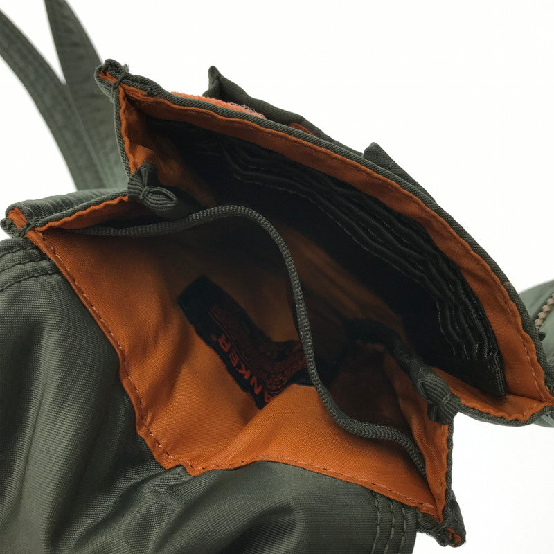 【中古美品】【メンズ】 PORTER ポーター TANKER NAVIGATOR BAG 622-19843 タンカー ナビゲーターバッグ ショルダーバッグ カバン 188-261014-na-23-tagh カラー：SAGE GREEN 万代Net店