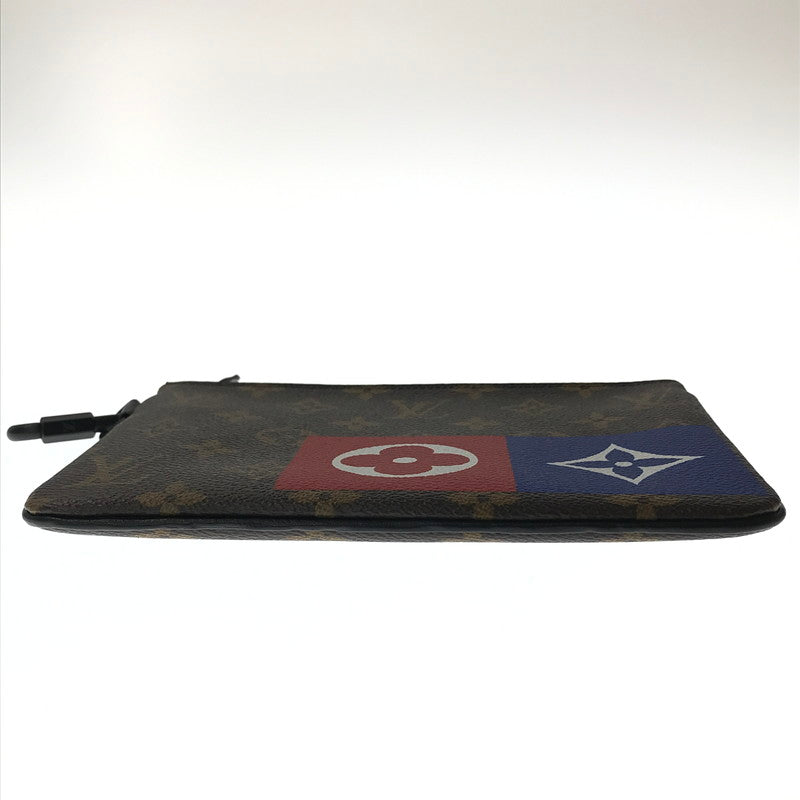 【中古美品】【レディース】 LOUIS VUITTON ルイ・ヴィトン MONOGRAM ZIPPED POUCH MM M67814 モノグラム ジップド ポーチMM 179-261016-rt-02-tagh カラー：マルチカラー 万代Net店