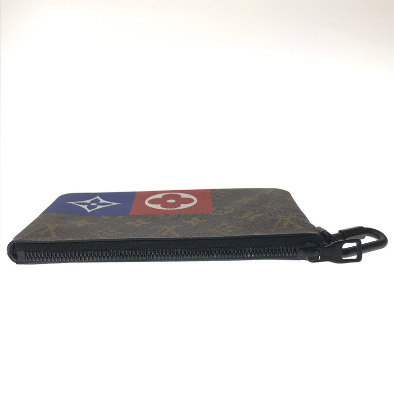 【中古美品】【レディース】 LOUIS VUITTON ルイ・ヴィトン MONOGRAM ZIPPED POUCH MM M67814 モノグラム ジップド ポーチMM 179-261016-rt-02-tagh カラー：マルチカラー 万代Net店