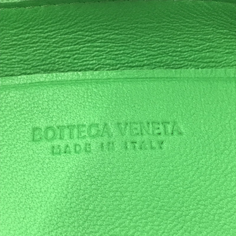 【中古品】【レディース】 BOTTEGA VENETA ボッテガ ヴェネッタ MAXI INTRECCIATO CANDY CASSETTE マキシイントレチャート キャンディ カセット ショルダーバッグ 180-261016-rt-04-tagh カラー：グリーン 万代Net店