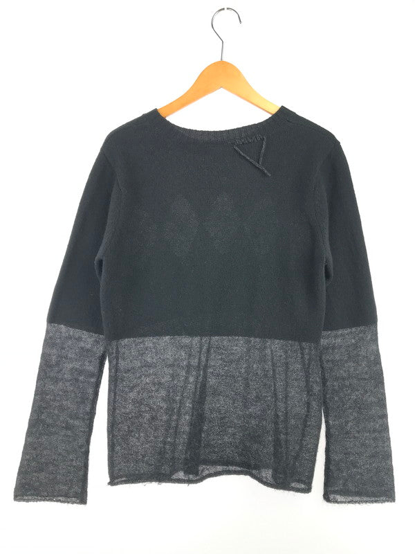 【中古品】【メンズ】 NUMBER(N)INE ナンバーナイン NOIR期 06AW GRUNGE ARGYLE KNIT SWEATER F06-NK001 グランジ アーガイル ニット セーター 140-261011-na-24-tagh サイズ：2 カラー：ブラック 万代Net店