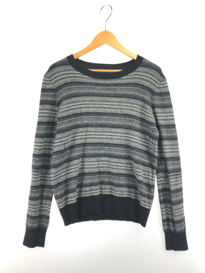 【現状渡し品】【メンズ】 NUMBER(N)INE ナンバーナイン 07AW JACQUARD MULTI BORDER KNIT SWEATER F07-NK016 ジャガード マルチボーダー ニット セーター 140-261011-na-02-tagh サイズ：2 カラー：マルチカラー 万代Net店