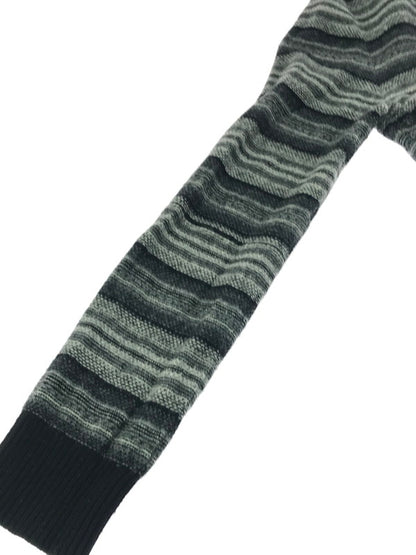 【現状渡し品】【メンズ】 NUMBER(N)INE ナンバーナイン 07AW JACQUARD MULTI BORDER KNIT SWEATER F07-NK016 ジャガード マルチボーダー ニット セーター 140-261011-na-02-tagh サイズ：2 カラー：マルチカラー 万代Net店