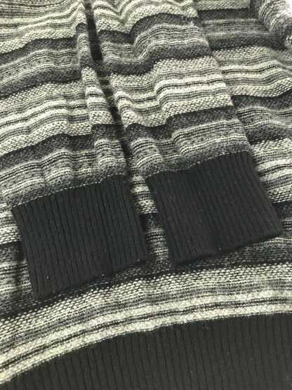 【現状渡し品】【メンズ】 NUMBER(N)INE ナンバーナイン 07AW JACQUARD MULTI BORDER KNIT SWEATER F07-NK016 ジャガード マルチボーダー ニット セーター 140-261011-na-02-tagh サイズ：2 カラー：マルチカラー 万代Net店