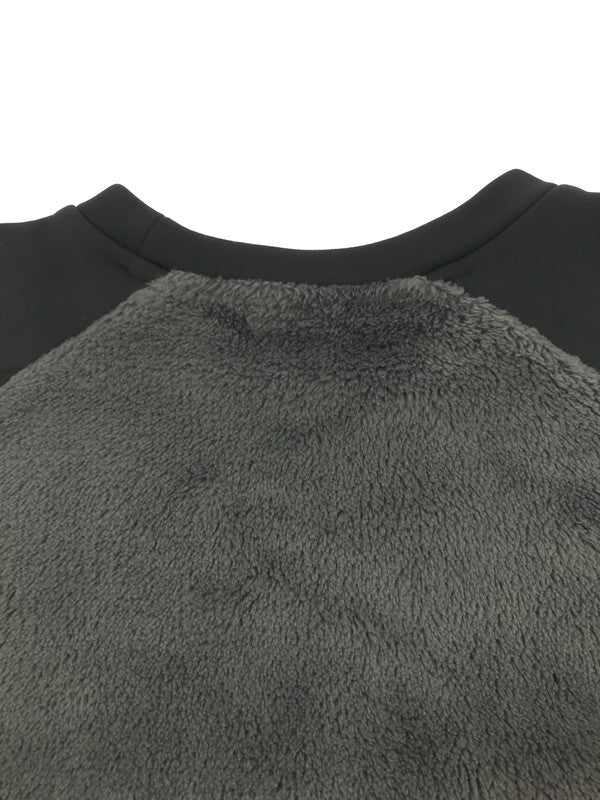 【中古品】【メンズ】 F.C.R.B. エフシーアールビー POLARTEC FLEECE HYBRID CREWNECK TOP 212051 フリース ハイブリッド クルーネックトップ 142-261011-na-23-tagh サイズ：M カラー：グレー/ブラック 万代Net店