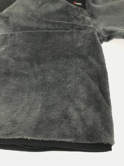【中古品】【メンズ】 F.C.R.B. エフシーアールビー POLARTEC FLEECE HYBRID CREWNECK TOP 212051 フリース ハイブリッド クルーネックトップ 142-261011-na-23-tagh サイズ：M カラー：グレー/ブラック 万代Net店