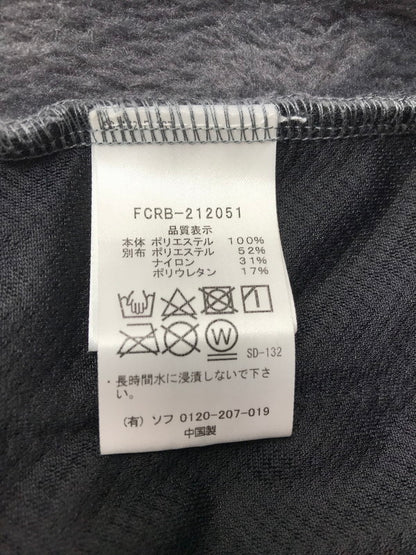 【中古品】【メンズ】 F.C.R.B. エフシーアールビー POLARTEC FLEECE HYBRID CREWNECK TOP 212051 フリース ハイブリッド クルーネックトップ 142-261011-na-23-tagh サイズ：M カラー：グレー/ブラック 万代Net店