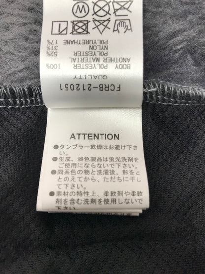 【中古品】【メンズ】 F.C.R.B. エフシーアールビー POLARTEC FLEECE HYBRID CREWNECK TOP 212051 フリース ハイブリッド クルーネックトップ 142-261011-na-23-tagh サイズ：M カラー：グレー/ブラック 万代Net店