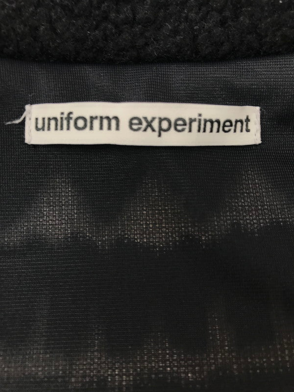 【中古品】【メンズ】 UNIFORM EXPERIMENT ユニフォームエクスペリメント 24AW SHERPA BLOUSON UE-242018 シェルパ ブルゾン フリースジャケット アウター 142-261011-na-08-tagh サイズ：2 カラー：ブラック 万代Net店