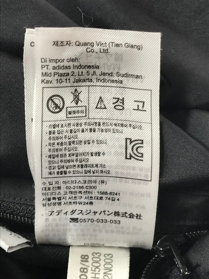 【中古品】【メンズ】 ADIDAS アディダス REVERSIBLE HOODED PUFFER JACKET DH5003 リバーシブル フーデッド パファー ジャケット アウター ダウンジャケット 148-261027-ty-14-tagh サイズ：L カラー：ブラック 万代Net店