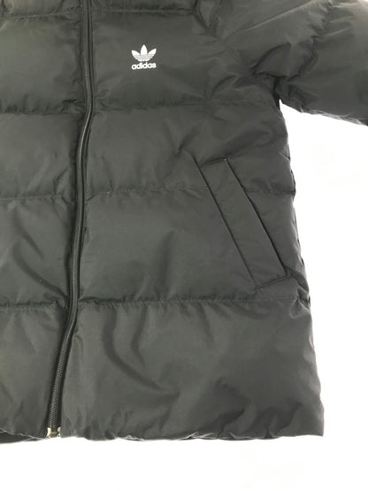 【中古品】【メンズ】 ADIDAS アディダス REVERSIBLE HOODED PUFFER JACKET DH5003 リバーシブル フーデッド パファー ジャケット アウター ダウンジャケット 148-261027-ty-14-tagh サイズ：L カラー：ブラック 万代Net店