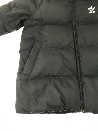 【中古品】【メンズ】 ADIDAS アディダス REVERSIBLE HOODED PUFFER JACKET DH5003 リバーシブル フーデッド パファー ジャケット アウター ダウンジャケット 148-261027-ty-14-tagh サイズ：L カラー：ブラック 万代Net店