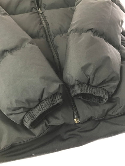 【中古品】【メンズ】 ADIDAS アディダス REVERSIBLE HOODED PUFFER JACKET DH5003 リバーシブル フーデッド パファー ジャケット アウター ダウンジャケット 148-261027-ty-14-tagh サイズ：L カラー：ブラック 万代Net店
