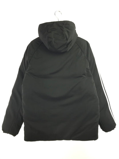 【中古品】【メンズ】 ADIDAS アディダス REVERSIBLE HOODED PUFFER JACKET DH5003 リバーシブル フーデッド パファー ジャケット アウター ダウンジャケット 148-261027-ty-14-tagh サイズ：L カラー：ブラック 万代Net店