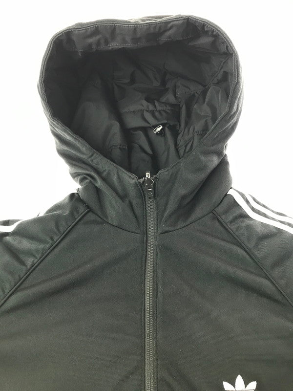 【中古品】【メンズ】 ADIDAS アディダス REVERSIBLE HOODED PUFFER JACKET DH5003 リバーシブル フーデッド パファー ジャケット アウター ダウンジャケット 148-261027-ty-14-tagh サイズ：L カラー：ブラック 万代Net店