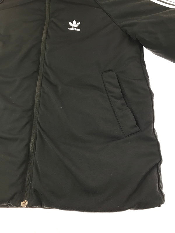 【中古品】【メンズ】 ADIDAS アディダス REVERSIBLE HOODED PUFFER JACKET DH5003 リバーシブル フーデッド パファー ジャケット アウター ダウンジャケット 148-261027-ty-14-tagh サイズ：L カラー：ブラック 万代Net店