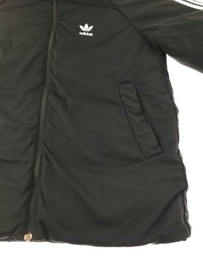 【中古品】【メンズ】 ADIDAS アディダス REVERSIBLE HOODED PUFFER JACKET DH5003 リバーシブル フーデッド パファー ジャケット アウター ダウンジャケット 148-261027-ty-14-tagh サイズ：L カラー：ブラック 万代Net店