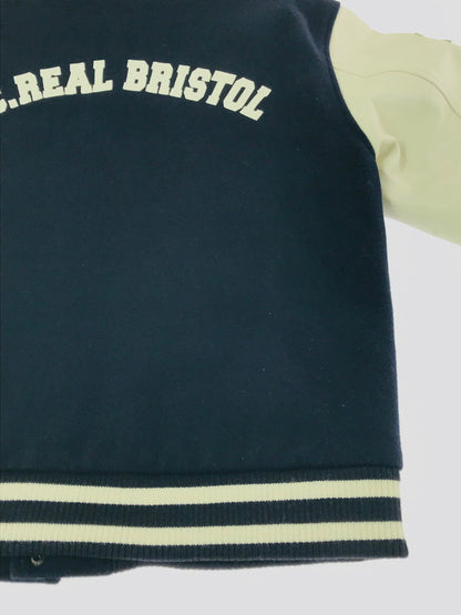 【中古品】【メンズ】 F.C.R.B. エフシーアールビー × MLB エムエルビー MLB TOUR STADIUM JACKET 212120 スタジアム ジャケット スタジャン アウター 142-261011-na-09-tagh サイズ：S カラー：ネイビー/ホワイト 万代Net店