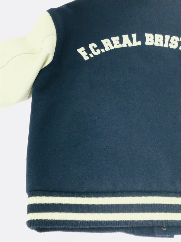 【中古品】【メンズ】 F.C.R.B. エフシーアールビー × MLB エムエルビー MLB TOUR STADIUM JACKET 212120 スタジアム ジャケット スタジャン アウター 142-261011-na-09-tagh サイズ：S カラー：ネイビー/ホワイト 万代Net店