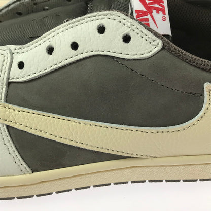 【中古美品】【メンズ】 NIKE ナイキ×TRAVIS SCOTT トラビス・スコット AIR JORDAN 1 LOW OG SP DM7866-162 エアジョーダン 1 ロー オリジナル スペシャル スニーカー 靴 160-261013-na-11-tagh サイズ：29cm US 11 カラー：SAIL/UNIVERSITY RED-RIDGEROCK 万代Net店