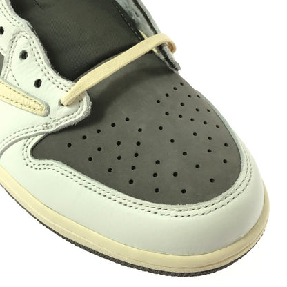 【中古美品】【メンズ】 NIKE ナイキ×TRAVIS SCOTT トラビス・スコット AIR JORDAN 1 LOW OG SP DM7866-162 エアジョーダン 1 ロー オリジナル スペシャル スニーカー 靴 160-261013-na-11-tagh サイズ：29cm US 11 カラー：SAIL/UNIVERSITY RED-RIDGEROCK 万代Net店