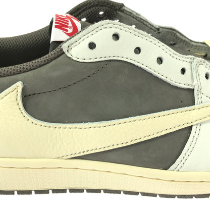 【中古美品】【メンズ】 NIKE ナイキ×TRAVIS SCOTT トラビス・スコット AIR JORDAN 1 LOW OG SP DM7866-162 エアジョーダン 1 ロー オリジナル スペシャル スニーカー 靴 160-261013-na-11-tagh サイズ：29cm US 11 カラー：SAIL/UNIVERSITY RED-RIDGEROCK 万代Net店