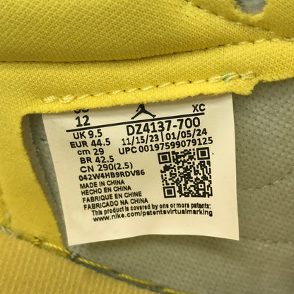 【中古美品】【メンズ】 NIKE ナイキ× TRAVIS SCOTT トラヴィス スコット WMNS AIR JORDAN 1 LOW OG SP DZ4137-700 ウィメンズ エア ジョーダン 1 ロー スニーカー 靴 160-261013-na-03-tagh サイズ：29cm US 12 カラー：CANARY/RACER BLUE-LIGHT SILVER 万代Net店