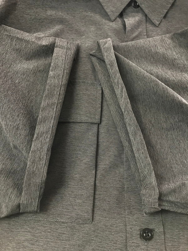 【中古品】【メンズ】 FRESH SERVICE フレッシュ サービス 24SS PERTEX LIGHTWEIGHT S/S SHIRT FSC241-50139 パーテックス ライトウェイト 半袖シャツ 140-261011-na-14-tagh サイズ：ONE カラー：グレー 万代Net店