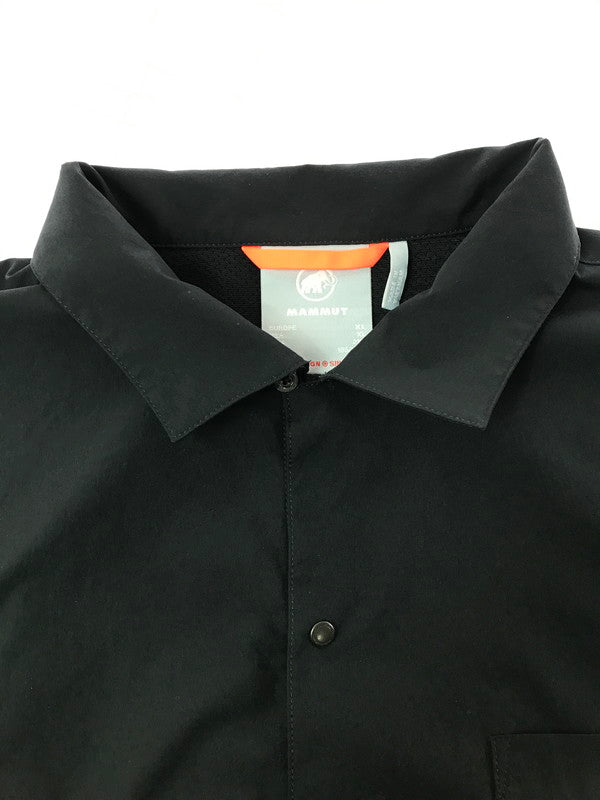【中古品】【メンズ】 MAMMUT マムート SEON S/S SHIRT AF MEN 1015-01270 セオン S/S シャツ アジアンフィット メン 半袖 トップス 144-261026-ty-12-tagh サイズ：ASIA 2XL カラー：ブラック 万代Net店