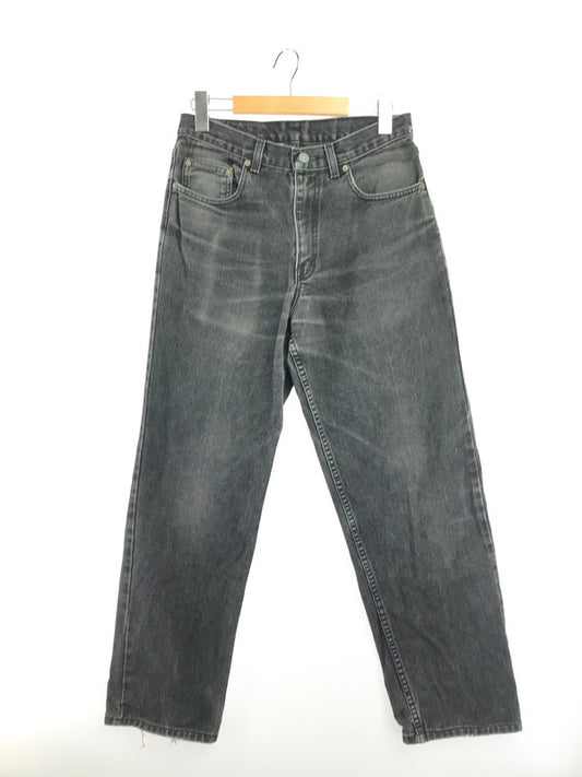 【現状渡し品】【メンズ】 CALVIN KLEIN カルバン クライン カナダ製 90S-00S BLACK DENIM PANTS 90-00年代 ブラック デニムパンツ ボトムス 152-261012-na-10-tagh サイズ：30 カラー：ブラック 万代Net店