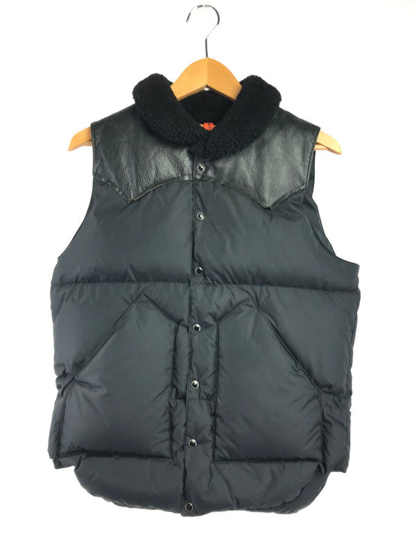 【中古品】【メンズ】 ROCKY MOUNTAIN FEATHERBED ロッキーマウンテンフェザーベッド×BEAMS ビームス CHRISTY VEST 450-452-72 クリスティーベスト アウター 145-261011-na-27-tagh サイズ：36 カラー：ブラック 万代Net店