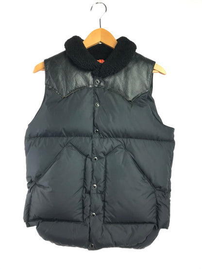 【中古品】【メンズ】 ROCKY MOUNTAIN FEATHERBED ロッキーマウンテンフェザーベッド×BEAMS ビームス CHRISTY VEST 450-452-72 クリスティーベスト アウター 145-261011-na-27-tagh サイズ：36 カラー：ブラック 万代Net店