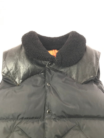 【中古品】【メンズ】 ROCKY MOUNTAIN FEATHERBED ロッキーマウンテンフェザーベッド×BEAMS ビームス CHRISTY VEST 450-452-72 クリスティーベスト アウター 145-261011-na-27-tagh サイズ：36 カラー：ブラック 万代Net店
