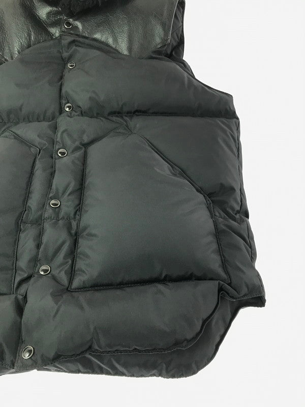【中古品】【メンズ】 ROCKY MOUNTAIN FEATHERBED ロッキーマウンテンフェザーベッド×BEAMS ビームス CHRISTY VEST 450-452-72 クリスティーベスト アウター 145-261011-na-27-tagh サイズ：36 カラー：ブラック 万代Net店