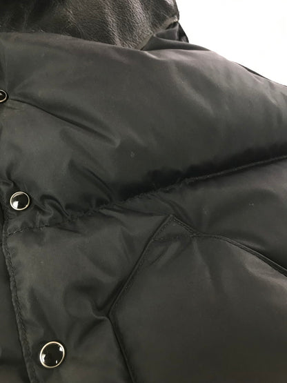 【中古品】【メンズ】 ROCKY MOUNTAIN FEATHERBED ロッキーマウンテンフェザーベッド×BEAMS ビームス CHRISTY VEST 450-452-72 クリスティーベスト アウター 145-261011-na-27-tagh サイズ：36 カラー：ブラック 万代Net店