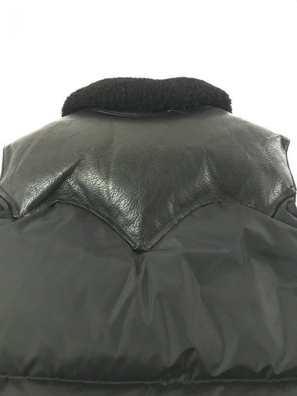 【中古品】【メンズ】 ROCKY MOUNTAIN FEATHERBED ロッキーマウンテンフェザーベッド×BEAMS ビームス CHRISTY VEST 450-452-72 クリスティーベスト アウター 145-261011-na-27-tagh サイズ：36 カラー：ブラック 万代Net店