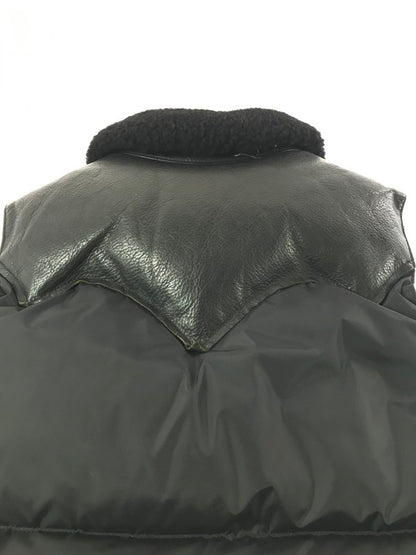 【中古品】【メンズ】 ROCKY MOUNTAIN FEATHERBED ロッキーマウンテンフェザーベッド×BEAMS ビームス CHRISTY VEST 450-452-72 クリスティーベスト アウター 145-261011-na-27-tagh サイズ：36 カラー：ブラック 万代Net店