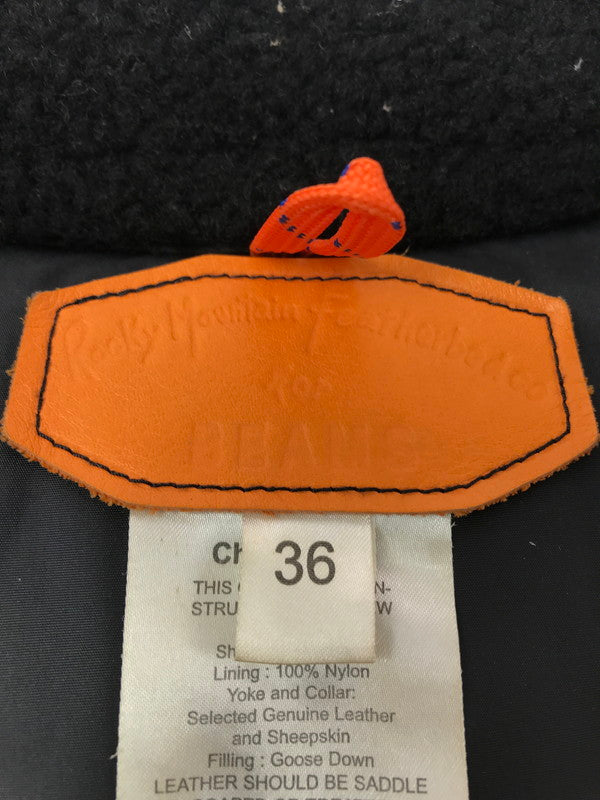 【中古品】【メンズ】 ROCKY MOUNTAIN FEATHERBED ロッキーマウンテンフェザーベッド×BEAMS ビームス CHRISTY VEST 450-452-72 クリスティーベスト アウター 145-261011-na-27-tagh サイズ：36 カラー：ブラック 万代Net店