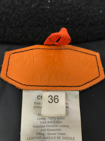 【中古品】【メンズ】 ROCKY MOUNTAIN FEATHERBED ロッキーマウンテンフェザーベッド×BEAMS ビームス CHRISTY VEST 450-452-72 クリスティーベスト アウター 145-261011-na-27-tagh サイズ：36 カラー：ブラック 万代Net店