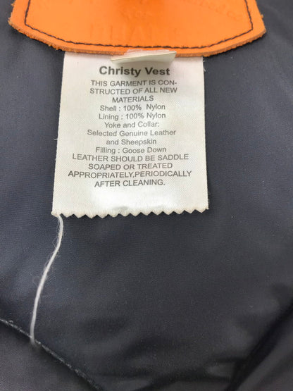 【中古品】【メンズ】 ROCKY MOUNTAIN FEATHERBED ロッキーマウンテンフェザーベッド×BEAMS ビームス CHRISTY VEST 450-452-72 クリスティーベスト アウター 145-261011-na-27-tagh サイズ：36 カラー：ブラック 万代Net店