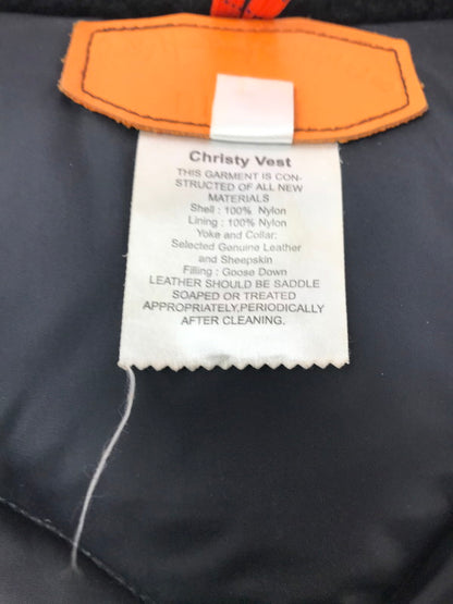 【中古品】【メンズ】 ROCKY MOUNTAIN FEATHERBED ロッキーマウンテンフェザーベッド×BEAMS ビームス CHRISTY VEST 450-452-72 クリスティーベスト アウター 145-261011-na-27-tagh サイズ：36 カラー：ブラック 万代Net店