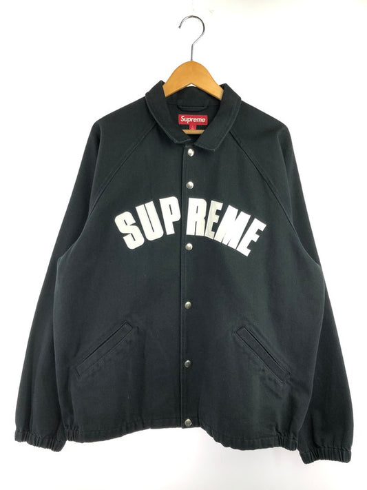 【中古品】【メンズ】 SUPREME シュプリーム 25SS ARC DENIM COACHES JACKET 25年春夏 アーク デニム コーチ ジャケット アウター 149-201023-ty-30-tagh サイズ：L カラー：ブラック 万代Net店